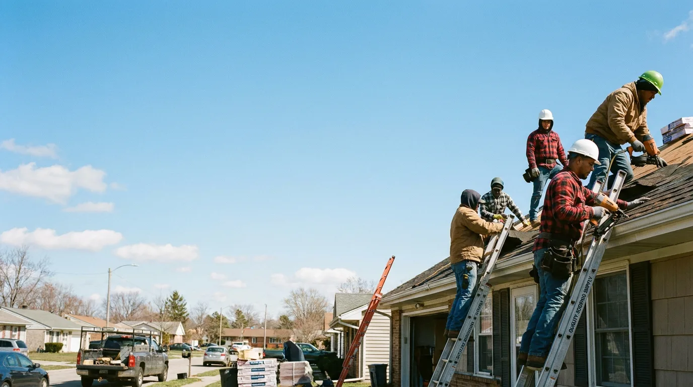 Roofing in Lynnville, IN near me